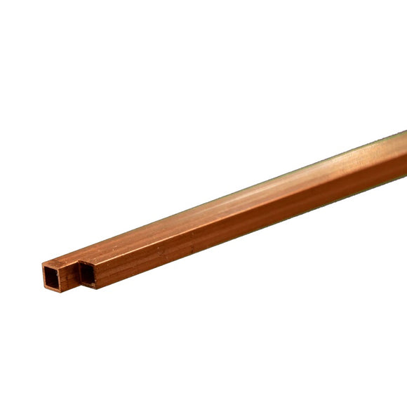 Square Copper Tube: 1/8