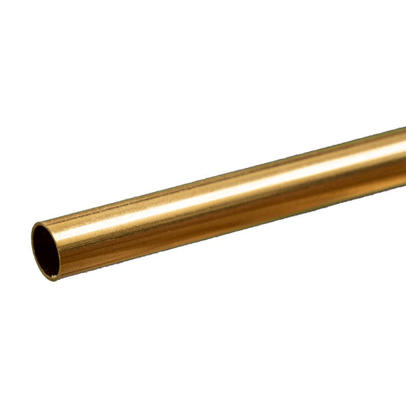 Round Brass Tube: 13/32