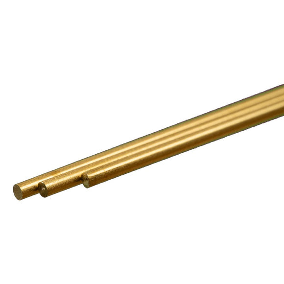 Round Brass Rod: 0.081