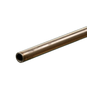 Round Stainless Steel Tube: 1/4" OD x 22 Gauge x 12" Long