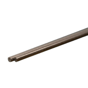 Round Stainless Steel Rod: 3/32" OD x 12" Long