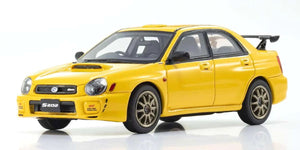 Kyosho Original Diecast 1/43 Subaru Impreza S202 Yellow