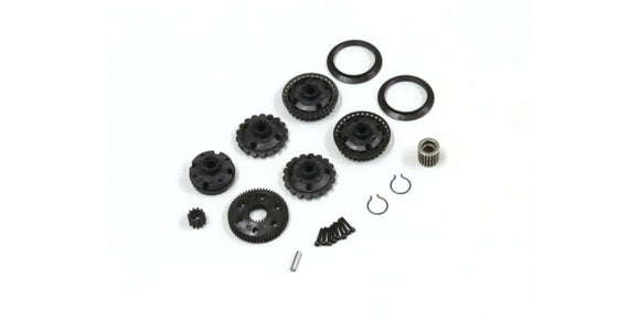 Diff Gear Case & Pulley (Optima)