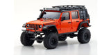 Kyosho - Mini-Z 4x4 Series Readyset Jeep wrangler Unlimited Rubicon w/ Accessory Parts, Punk`n Metallic
