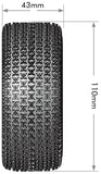 SC-Maglev 1/10 Short Course Tires, Soft, 12, 14 & 17mm