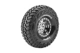 CR-Griffin 1/10 1.9" Crawler Tires, 12mm Hexon Black Chrome