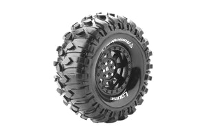 CR-Rowdy 1/10 1.9" Crawler Tires, 12mm Hex, Super Soft,