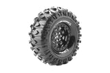 CR-Rowdy 1/10 1.9" Crawler Tires, 12mm Hex, Super Soft,