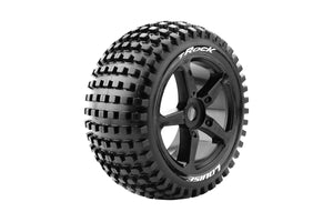 T-Rock 1/8 Off-Road Truggy Tires, 0" Offset, 17mm,