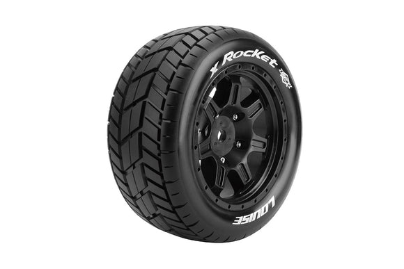 MFT X-Rocket X-MAXX Sport Monster Truck Tires, 24mm Hex,