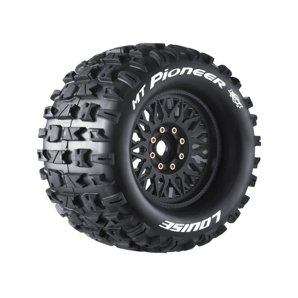 MFT MT-Pioneer Sport 1/8 Monster Truck Tires, 17mm Hex,