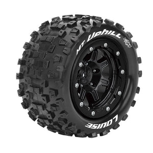 MFT MT-Uphill 1/10 Monster Truck Tires, 1/2" Offset, 17mm