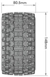 MT-Uphill Speed 1/8 Monster Truck Tires, 0" & 1/2" Offset,