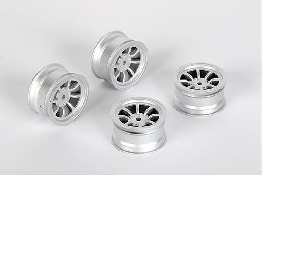 8 Spoke Wheel +1mm (Silver), for LMX