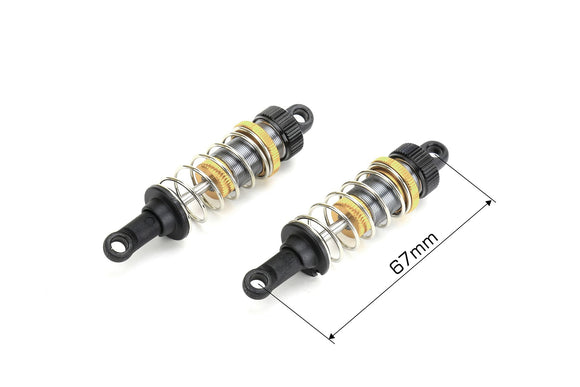 T410 Rally Aluminum - Front Shocks, 2pcs