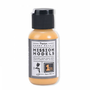 Mission Models - Acrylic Model Paint, 1oz Bottle Earth Yellow Tan FS 30257 MERDEC