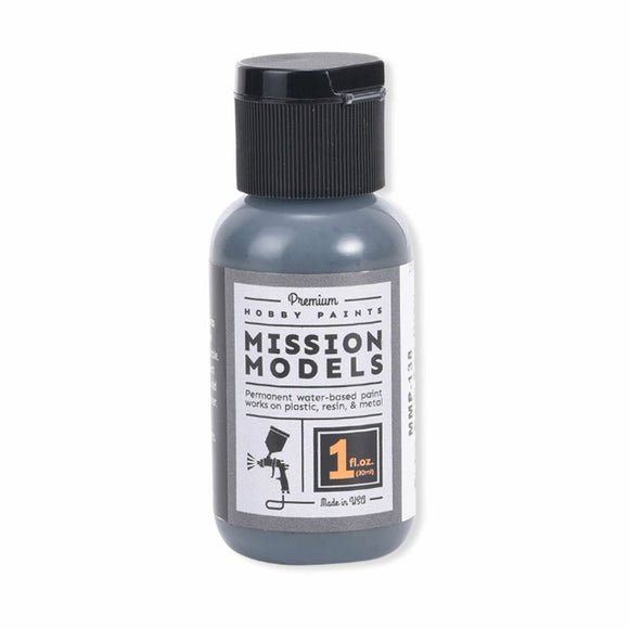 Mission Models - Acrylic Model Paint, 1oz Bottle Extra Dark Sea Grey RAF