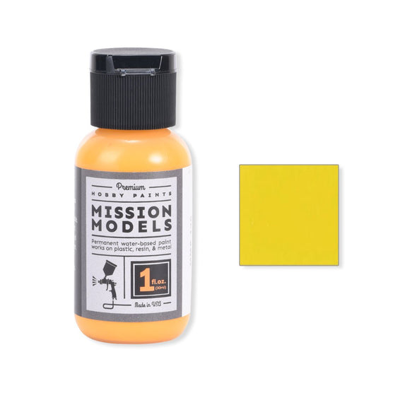 Mission Models - Acrylic Model Paint, 1oz Bottle Farm Tractor Yellow