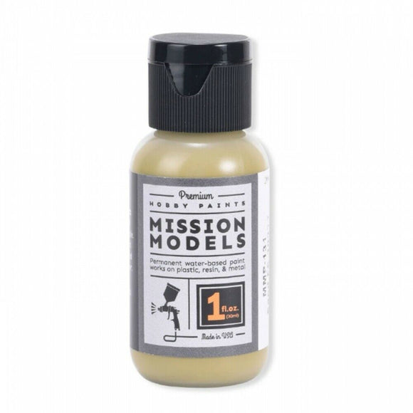 Mission Models - Acrylic Model Paint, 1oz Bottle Sand  FS 30277   MERDEC