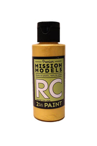 Mission Models - Water-based RC Paint, 2 oz bottle, Color Change Gold