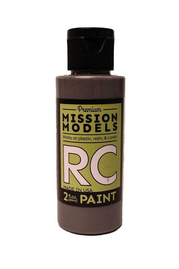 Mission Models - Water-based RC Paint, 2 oz bottle, Gray