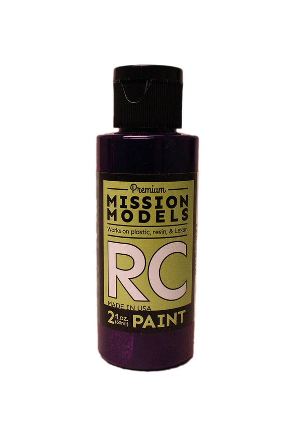 Mission Models - Water-based RC Paint, 2 oz bottle, Iridescent Purple