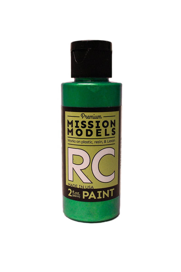 Mission Models - Water-based RC Paint, 2 oz bottle, Iridescent Turquoise