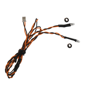 Orange Dual LED 3mm - 2-LEDs on Single Lead