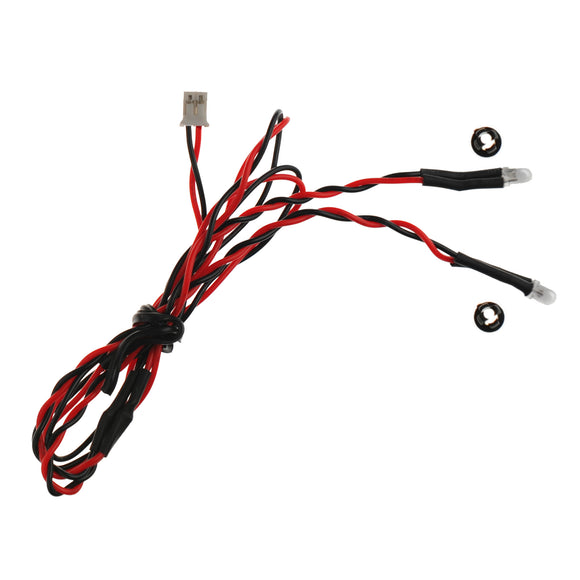 Red Dual LED 3mm - 2-LEDs on Single Lead