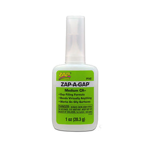 Zap-A-Gap CA+ Glue 1oz