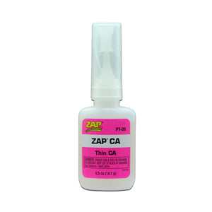 Zap CA Glue 1/2oz Bottle