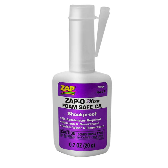 ZAP-O Xtra Foam Safe CA 20-gram Bottle