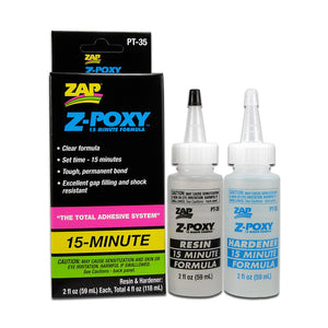 Z-Poxy 15 Minute Epoxy 4 oz. Set