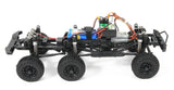 Panda Hobby - 1/24 Tetra24 X3 Portal Edition 6x6 RTR Scale Mini Crawler, V2, Gunmetal Grey