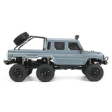 Panda Hobby - 1/24 Tetra24 X3 Portal Edition 6x6 RTR Scale Mini Crawler, V2, Gunmetal Grey