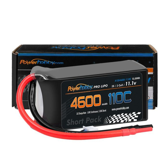 3S 11.4V 4600mAh 110C-220C Short Drag Racing Lipo Battery