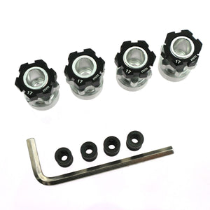 Hex Hub Adapters 12mm to 17mm w/ 6mm Offset