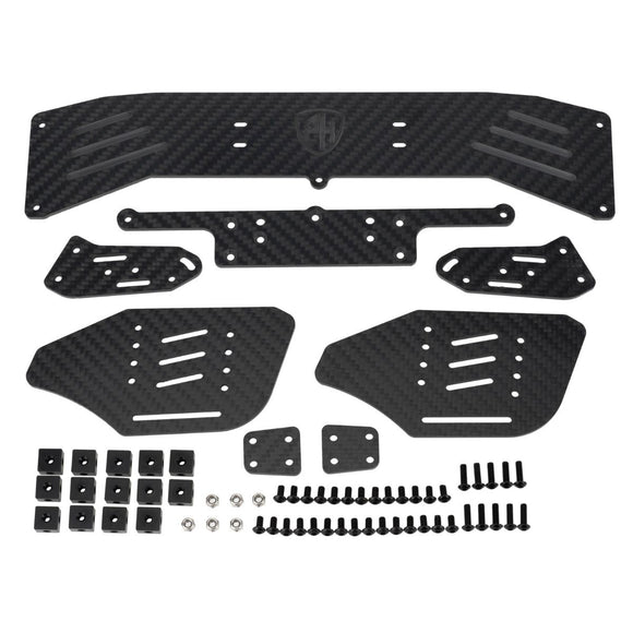 Carbon Fiber Rear Wing, for Arrma Felony