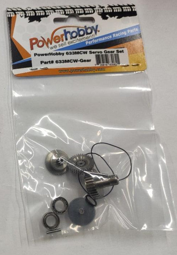 633MCW Replacement Servo Gear Set