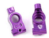 Aluminum Rear Hub Knuckle Arms Purple, HPI RS4 Sport3