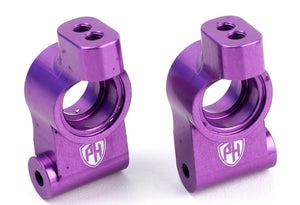 Aluminum Rear Hub Knuckle Arms Purple, HPI RS4 Sport3