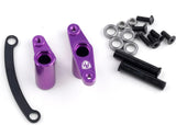 Aluminum Ball Bearing Steering Bellcrank Set Purple, HPI RS4