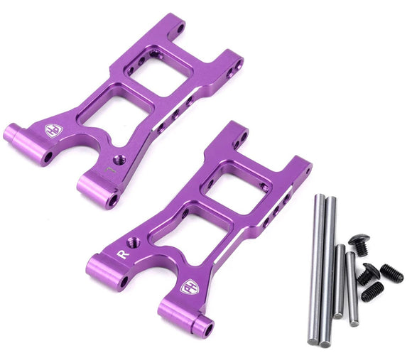 Aluminum Rear Lower Arms Purple, HPI RS4 Sport3