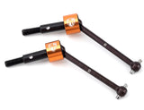 Steel Rear Drive Shafts CVD Orange, HPI RS4 Sport3