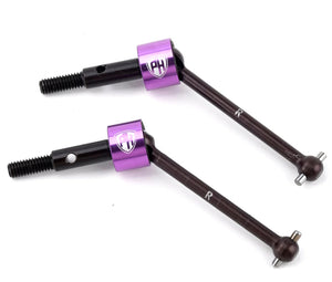 Steel Rear Drive Shafts CVD Purple, HPI RS4 Sport3