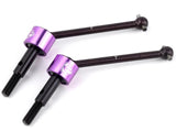 Steel Front Drive Shafts CVD Purple, HPI RS4 Sport3