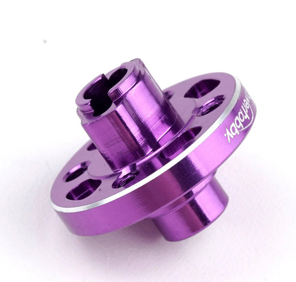 Aluminum Spur Gear Mount Purple, HPI RS4 Sport3