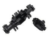Aluminum Front or Rear Axle Housing Set, Black, for Losi