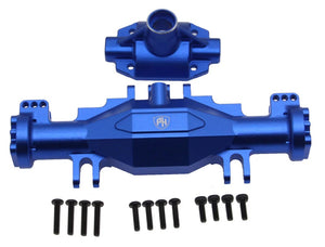 Aluminum Front or Rear Axle Housing Set, Blue, for Losi