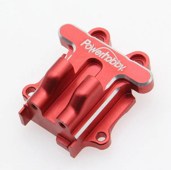 Aluminum Rear Gear Box, Red, for Arrma Grom